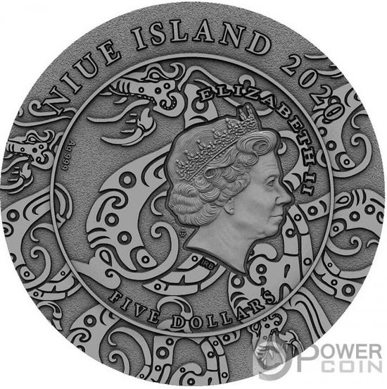 Монета «Цинь Ши Хуан» («QIN SHI HUANG») Ниуэ 2020