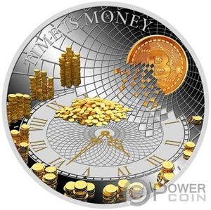 Монета «Время деньги» («TIME IS MONEY») Ниуэ 2020