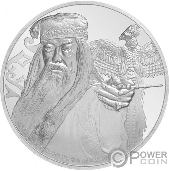 Монеты «Альбус Дамблдор» («ALBUS DUMBLEDORE») Ниуэ 2020