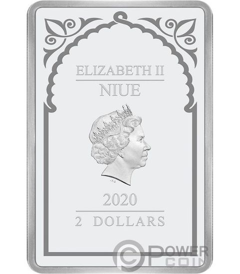 Монета «Архангел Рафаил» («ARCHANGEL RAPHAEL») Ниуэ 2020