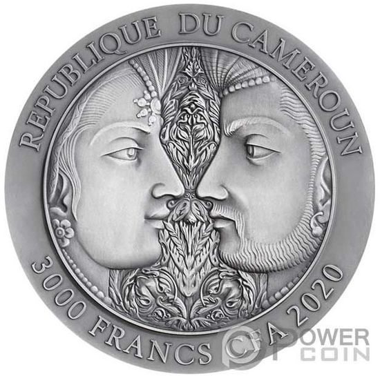 Монета «Камасутра» («KAMA SUTRA») Камерун 2020