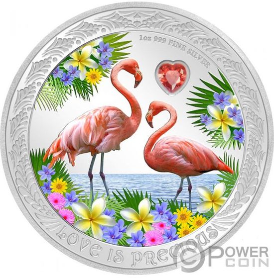 Монета «Любовь драгоценна» Ниуэ 2021