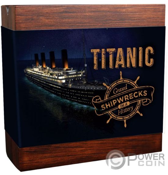 Монета «Титаник» («RMS TITANIC») Ниуэ 2020