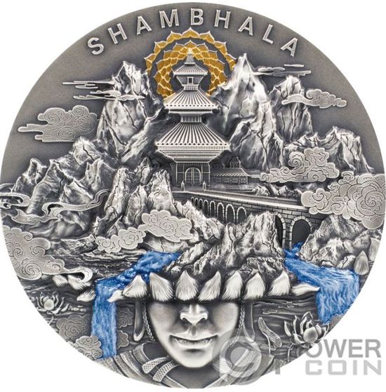 Монета «Шамбала»  Ниуэ 2022