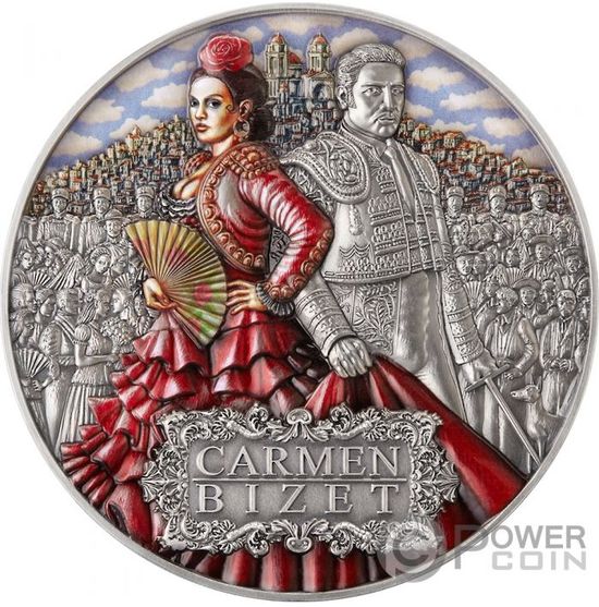 Монета «Кармен» Ниуэ 2022