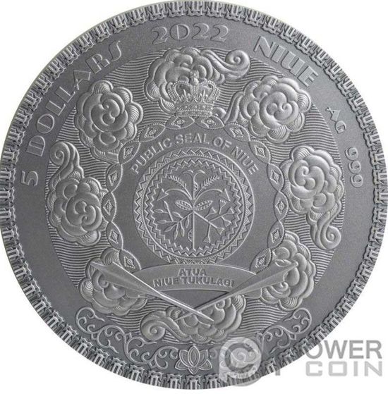 Монета «Цзин Кэ» Ниуе 2022
