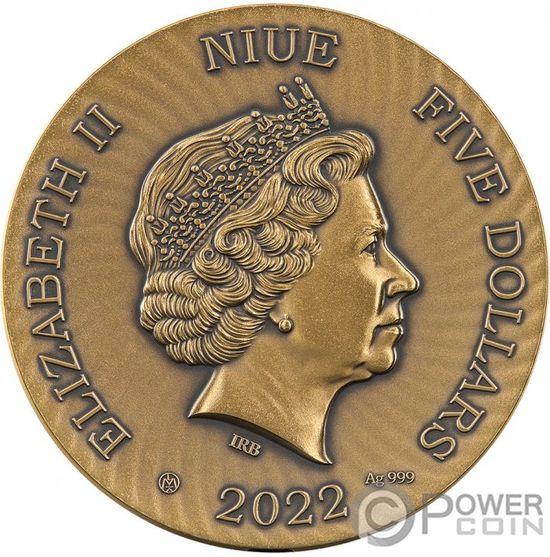 Монета «Бахус» Ниуэ 2022