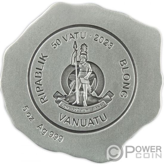 Монета «Вулкан» Вануату 2022