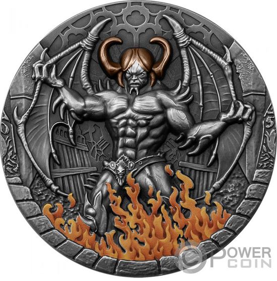 Монеты серии «Дьяволы и демоны» Республика Камерун 2021-2022