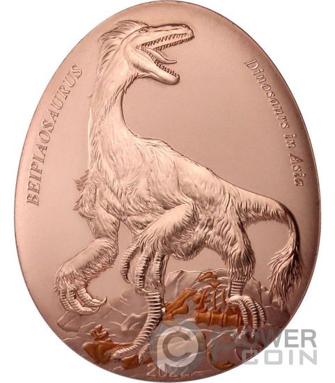 Монеты «Динозавры в Азии» Самоа 2022