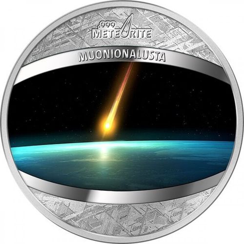 Монеты серии «Настоящие метеориты» Ниуэ 2016-2022