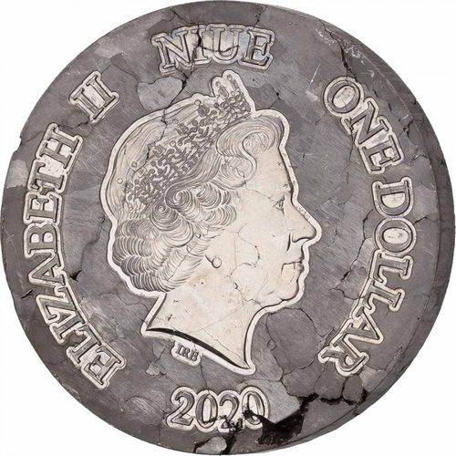Монеты серии «Настоящие метеориты» Ниуэ 2016-2022