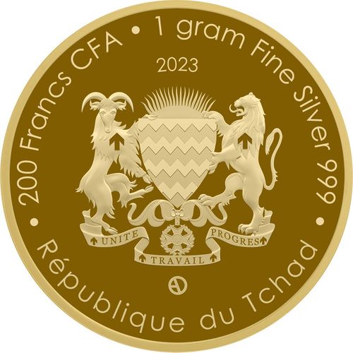 Монеты «Комната иллюзий» Республика Чад 2022