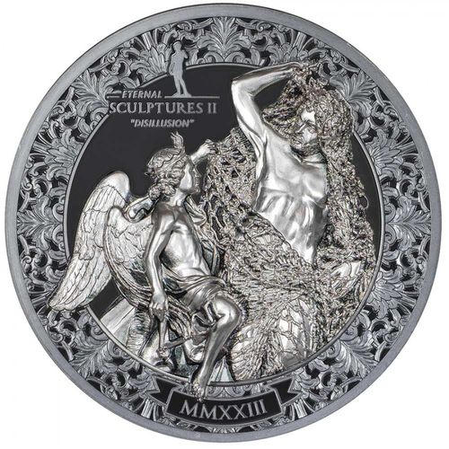 Монеты серии «Вечные скульптуры» Палау 2022