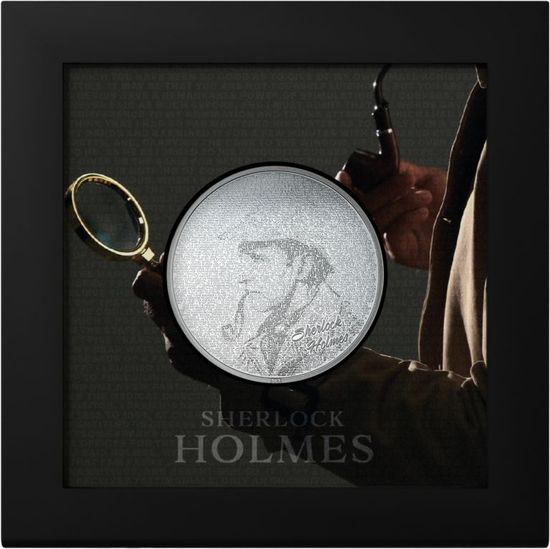 Монета «Шерлок Холмс» Острова Кука 2022