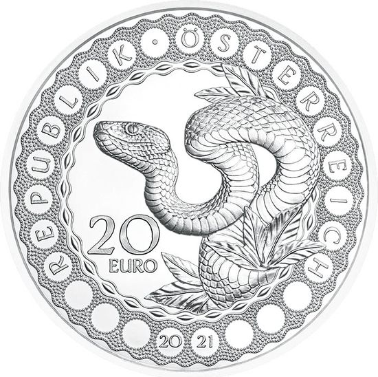 Монеты серии «Глаза мира» Австрия 2021-2022