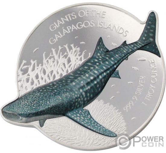 Монеты серии «Гиганты Галапагосских островов» («Giants of the Galapagos Islands»)