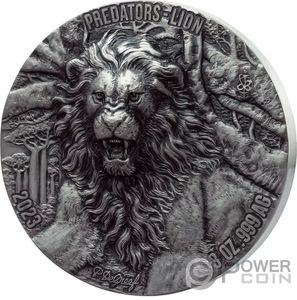 Монеты серии «Хищники» Кот-д’Ивуар 2020-2023