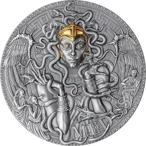 Монеты «Великая греческая мифология» («Great Greek Mythology» Камерун 2023 год выпуск 3