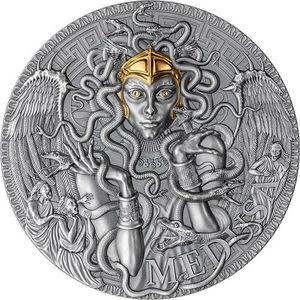 Монеты «Великая греческая мифология» («Great Greek Mythology» Камерун 2023 год выпуск 2