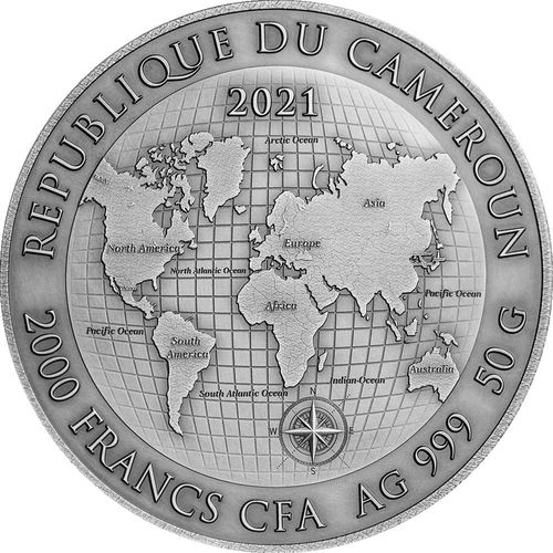 Монеты «Сокровища земли» («Earth treasures»)  Камерун 2023