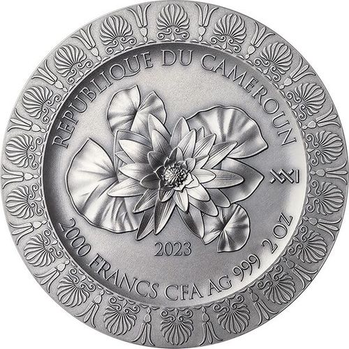 Монета «Леда и лебедь» («Leda and the Swan») Камерун 2023